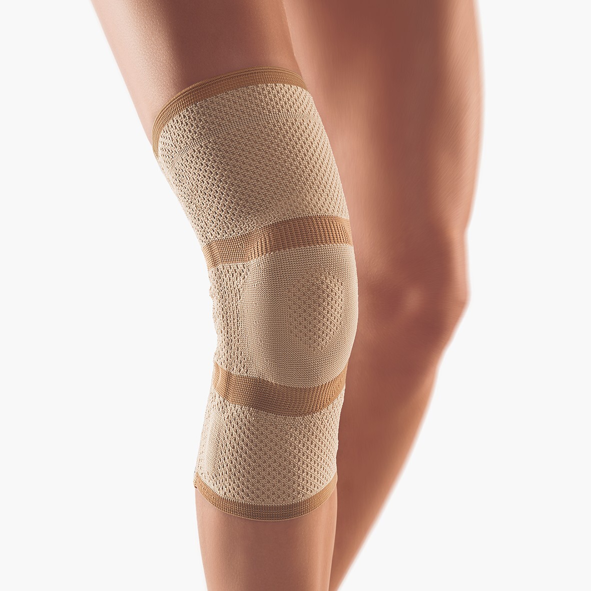 Bort 114520 StabiloGen Eco Knee Brace, Silicone Pad Knee Bandage, Orthopedic NEW