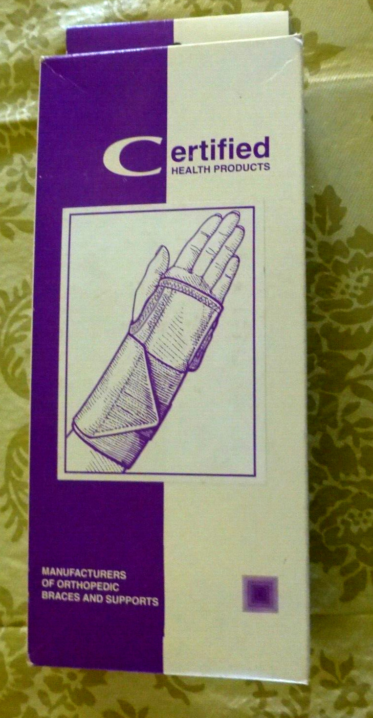 Certified Health Orthopedics Universal Thumb/Wrist Braces and Supports Left