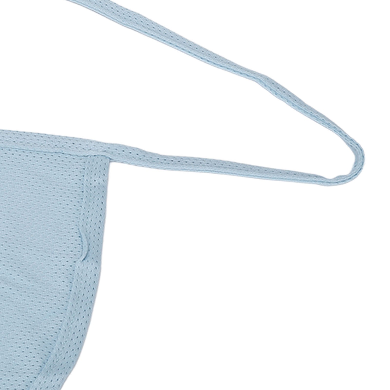 Blue Neck Stoma Cover Cotton Single Layer Dustproof Neck Trach Cover ☆