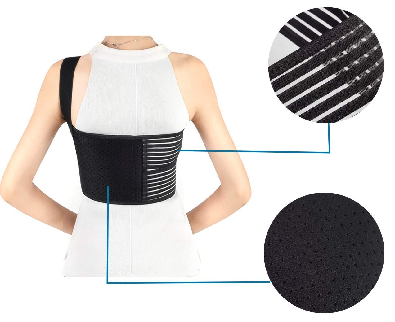 Broken Rib Brace, Rib Belt for Men and Women, Rib Cage Protector Wrap Rib Bel…
