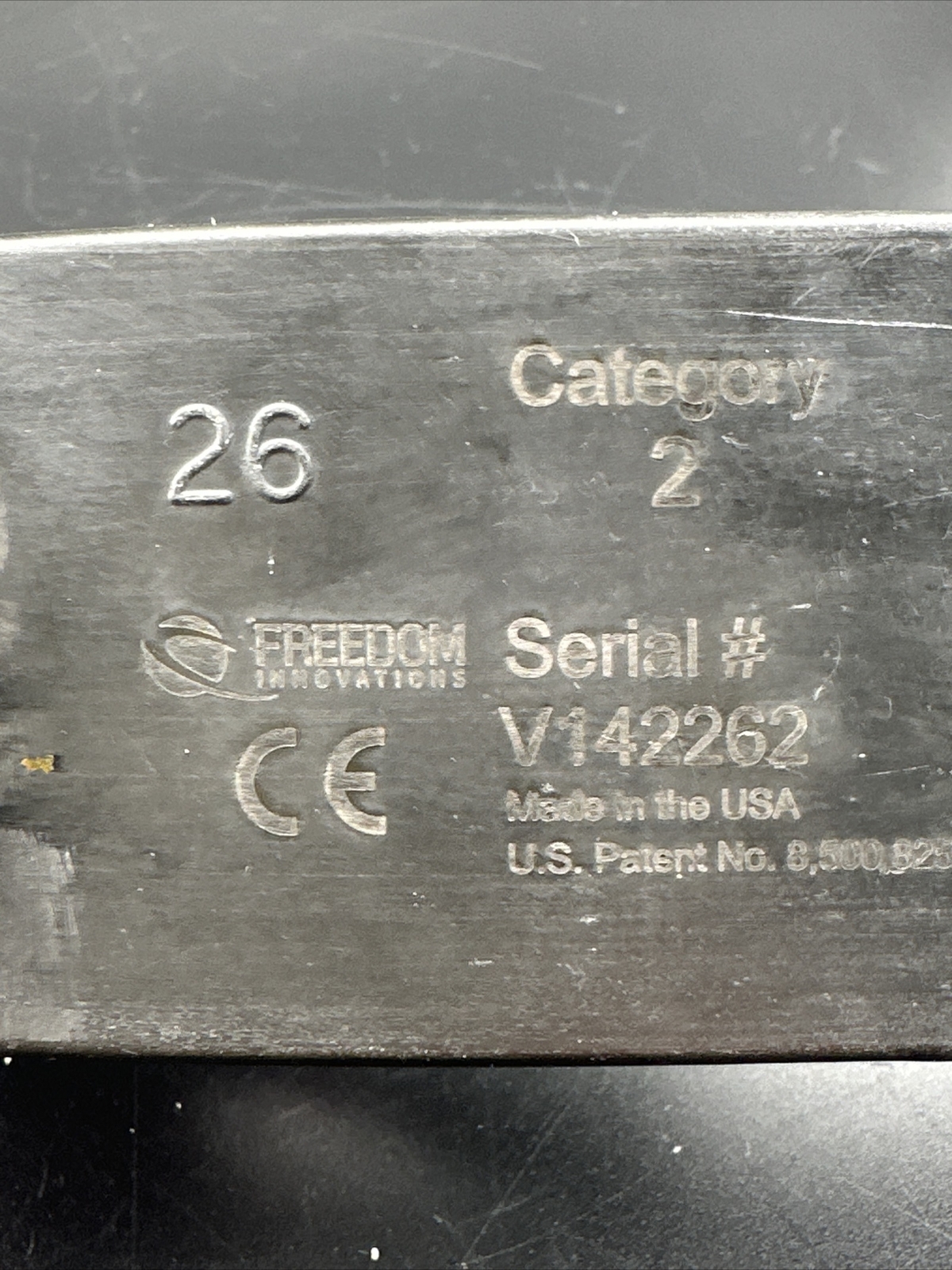 Freedom Innovations Walktec Prosthetic Foot. Size 26 Category 2. Right Foot