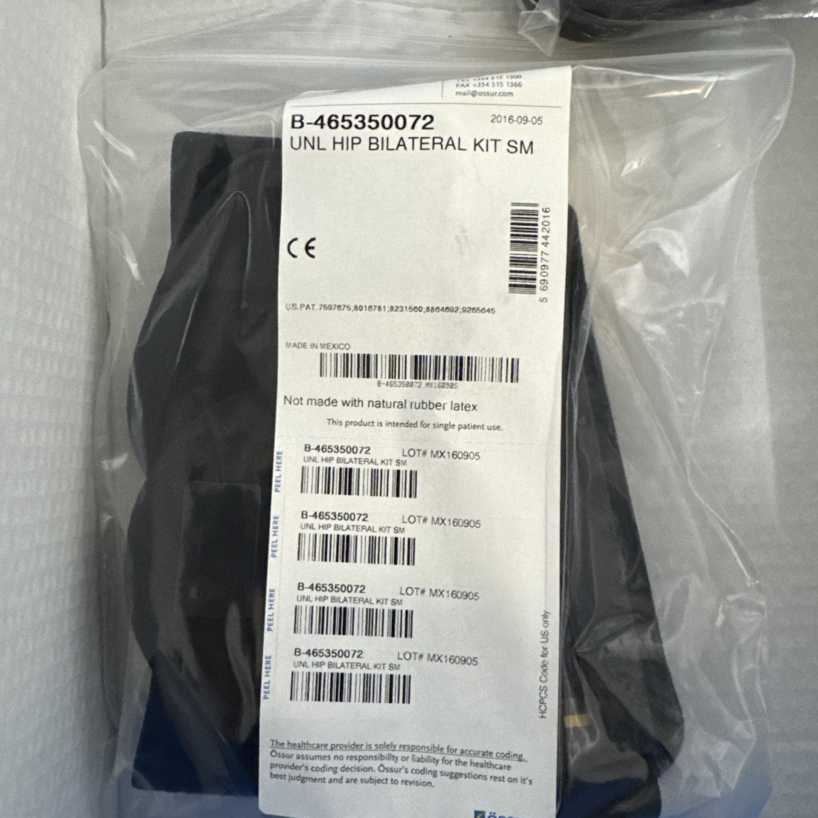 Ossur Unloader Hip Brace – Unloader Hip Brace, Men’s, SM, B-465350031