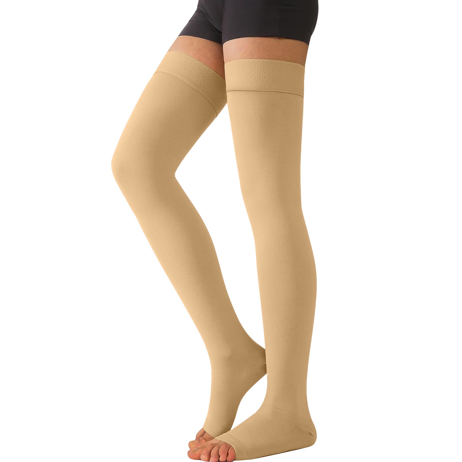  6 Pairs Compression Socks – Knee High Support for Running & Sports S-XXL