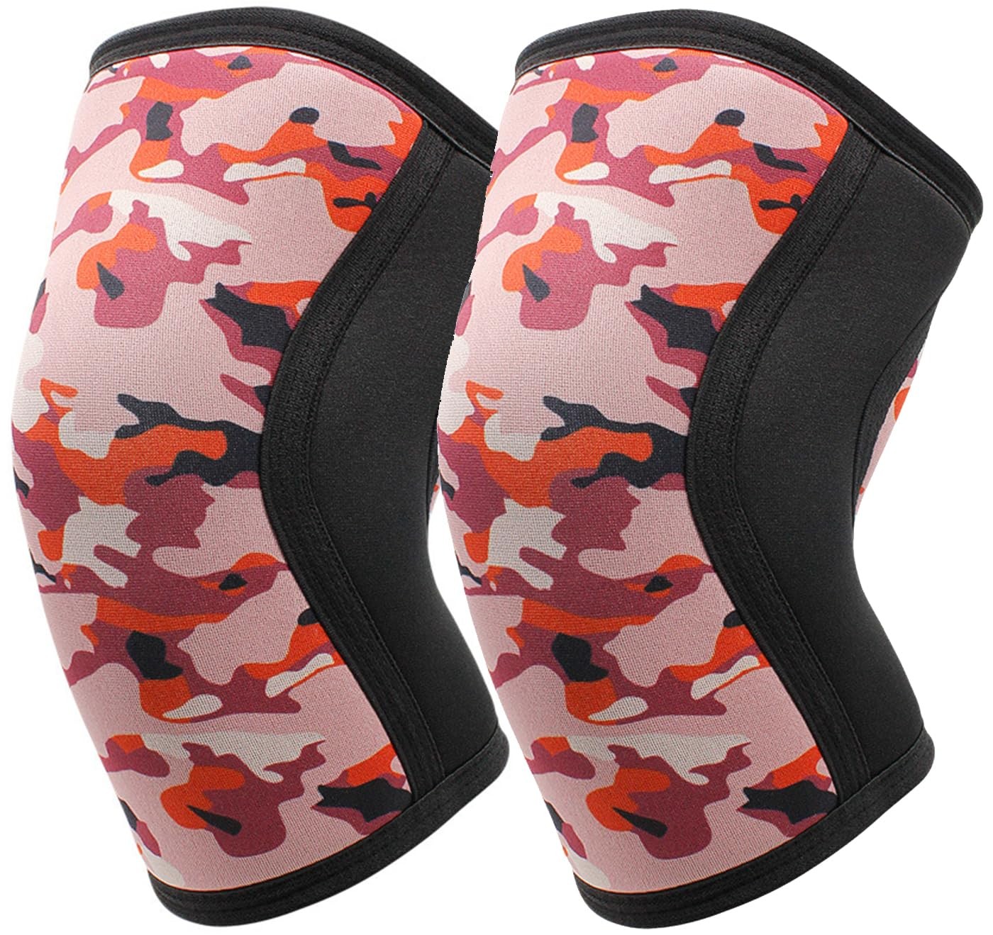 Knee Compression Sleeves for Men Women Weightlifting Knee Sleeves, 7mm Neopre…
