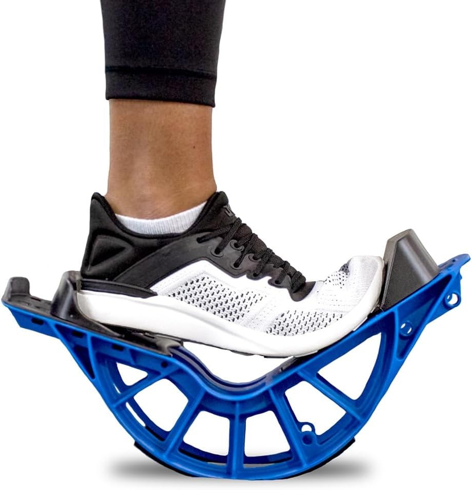 Plus Customizable/Adjustable Calf Stretcher and Foot Rocker for