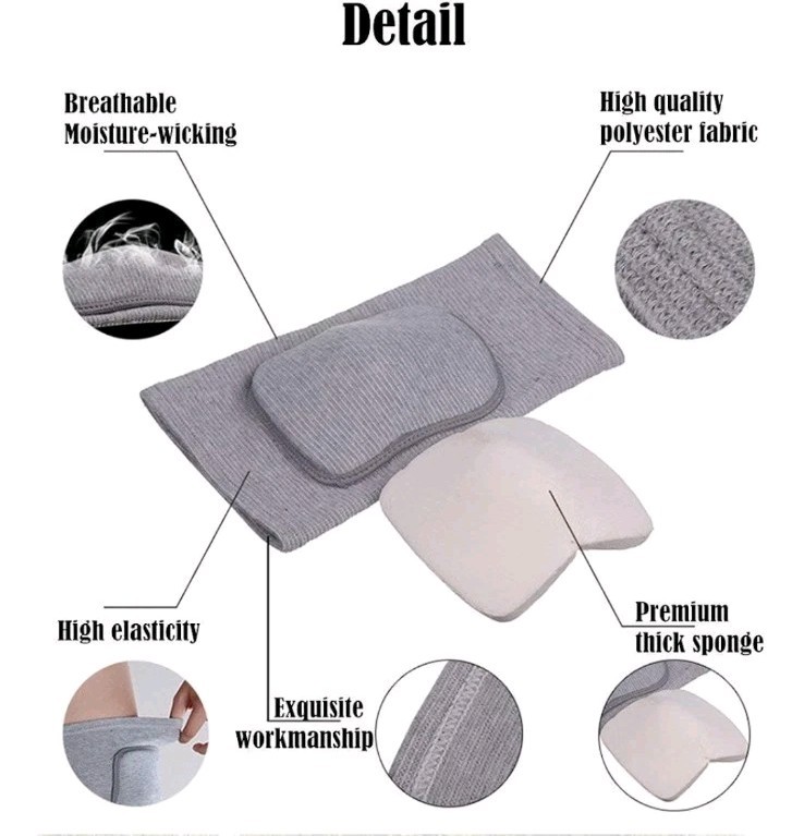Soft Breathable Knee Pads for Kid Elastic Nonslip Sponge Sleeves Flexible…