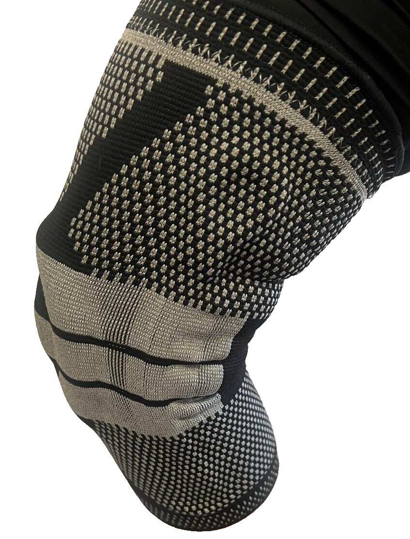 Knee Brace Compression Sleeve – Knee Pads Braces for Men/Women Medical Grade – M