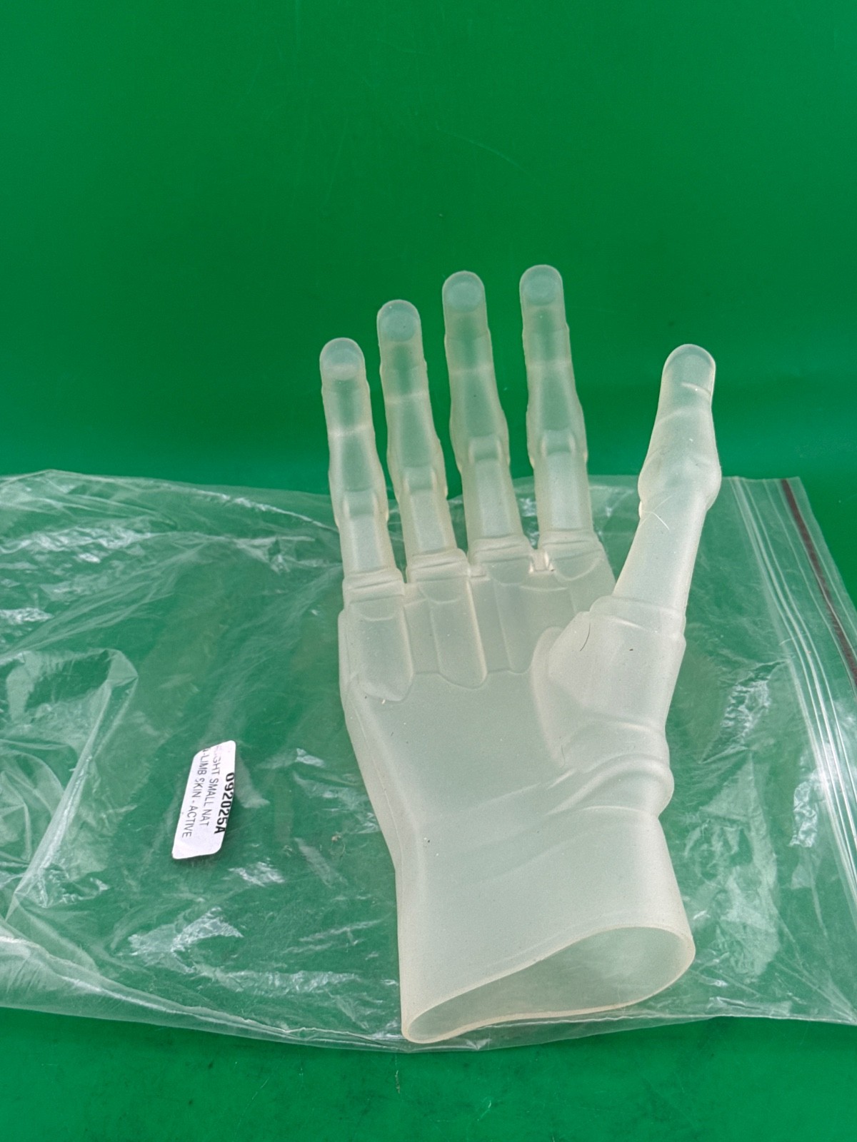 Ilimb Ossur touch bionics right prosthetic hand cover or glove. Size small. New