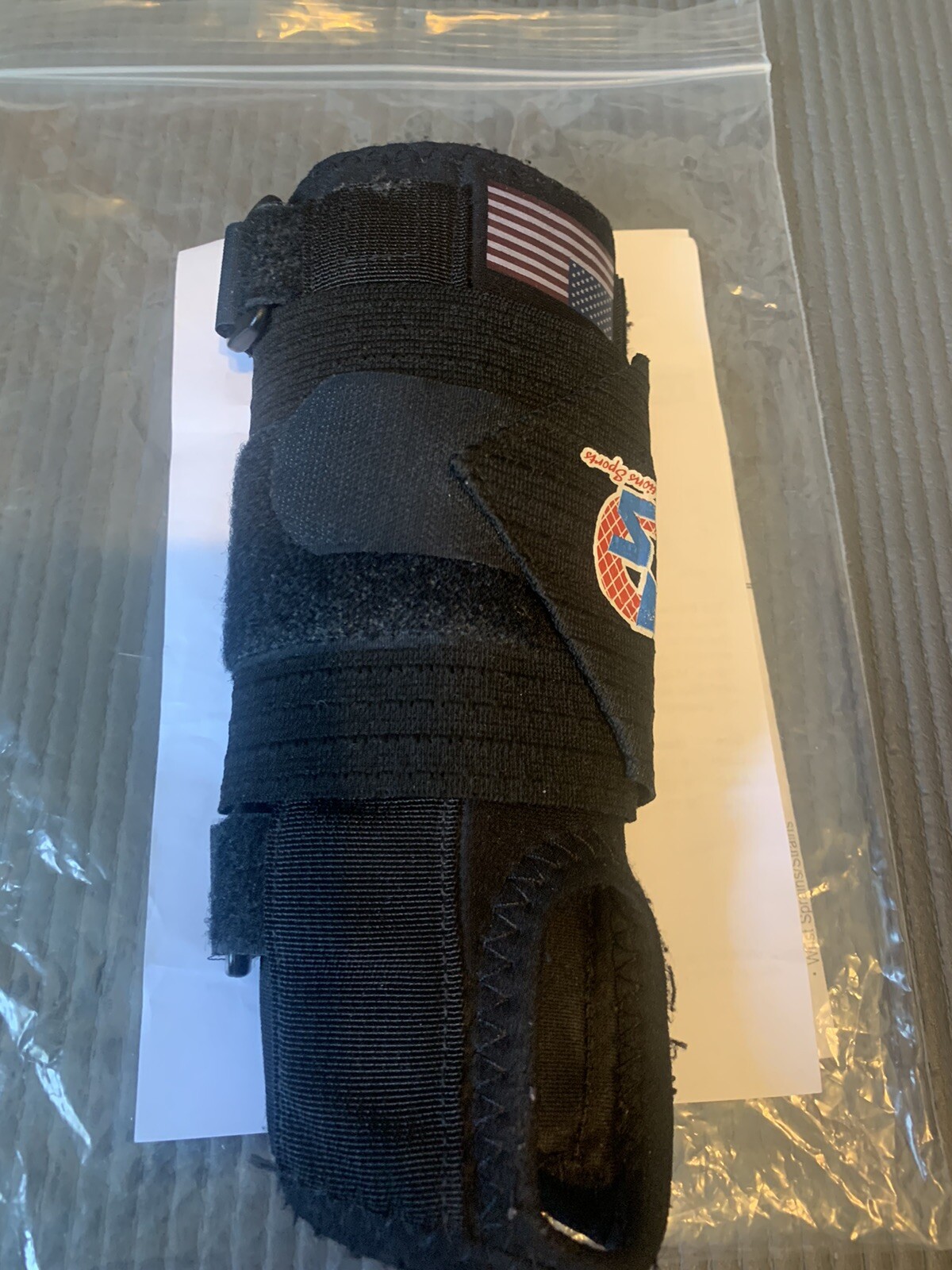 New Options Sports Wrist Hand Orthosis Right Hand Small Koolflex Z11