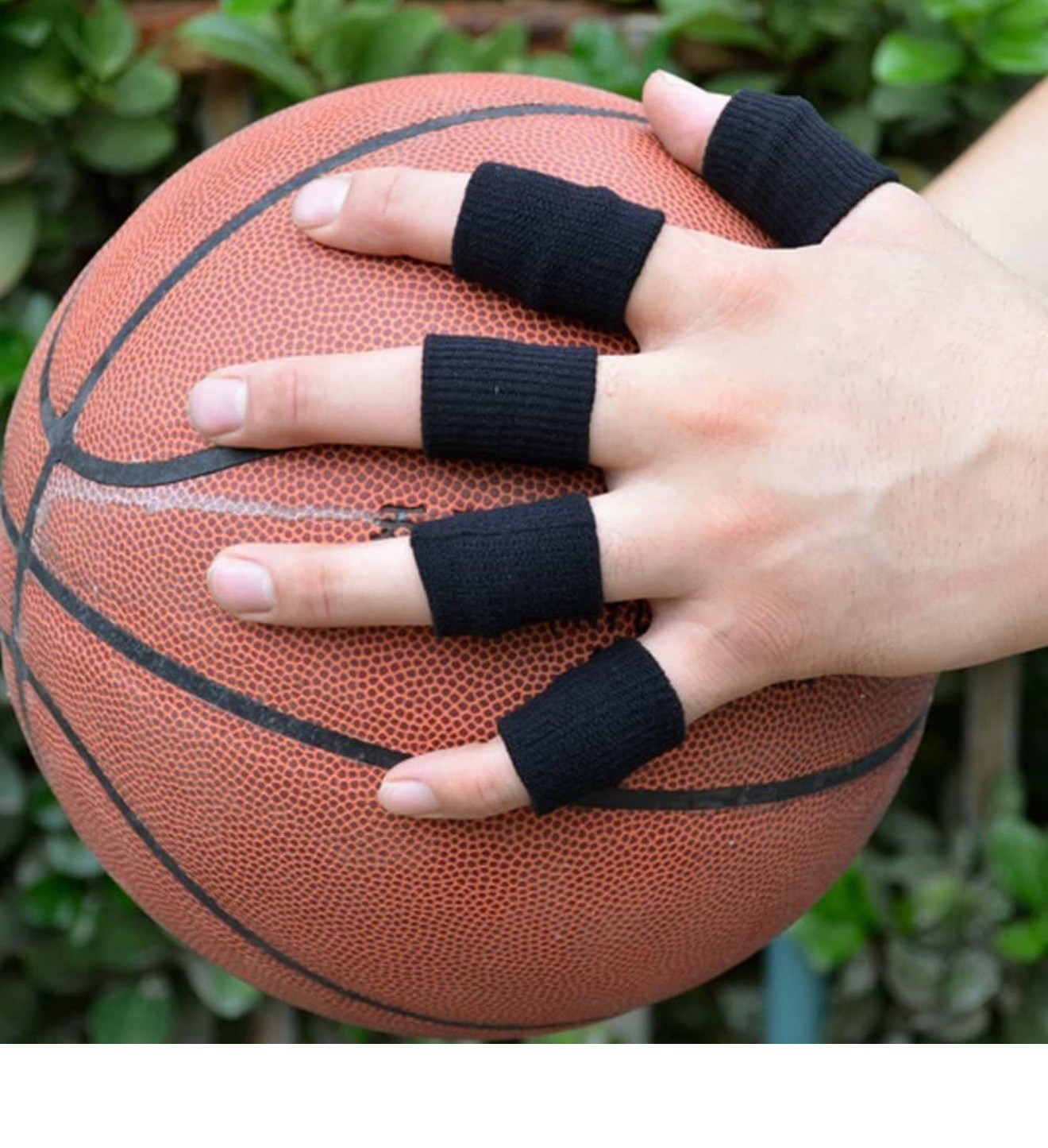 10Pcs Finger Sleeves Thumb Support Brace Compression Pain Relief Arthritis