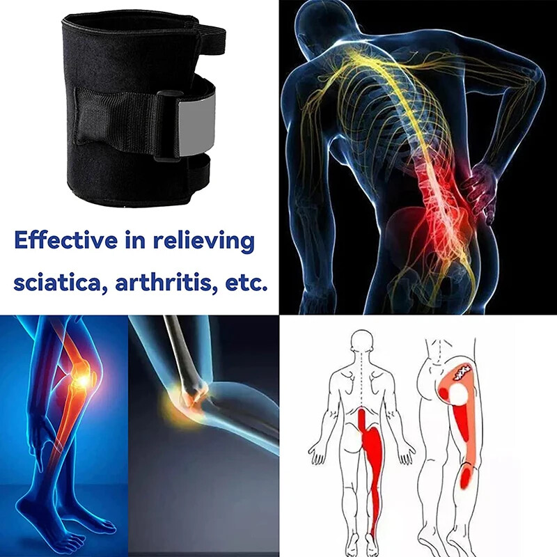 Insta Life Back Knee Beactive Brace Pain Acupressure Point Nerve Support Sciatic