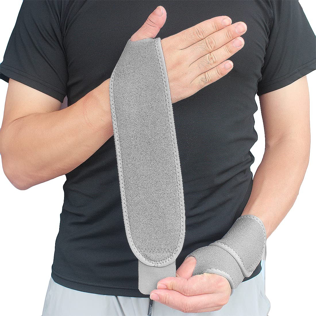 2 Pcs Wrist Support Brace Adjustable Wrist Strap for Fitness Weightlifting