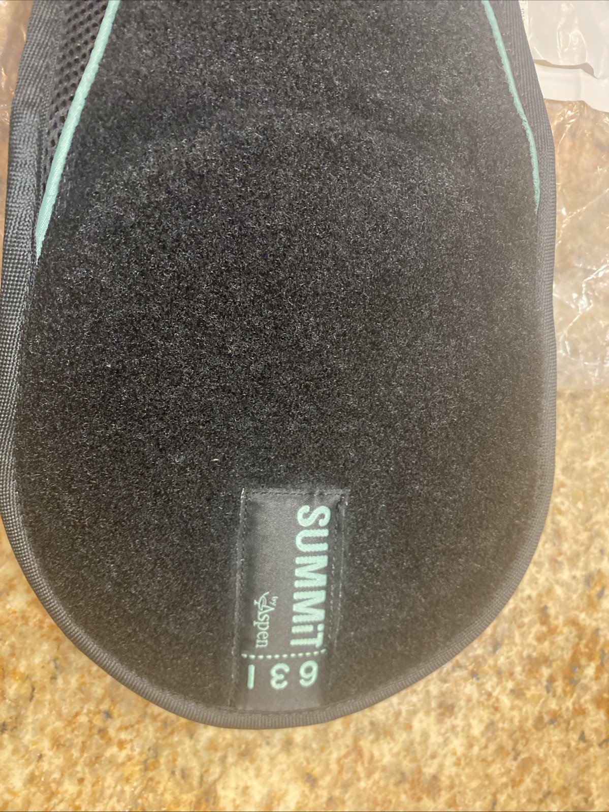 Aspen Summit 631 Lumbar Support Back Brace Black Size XL