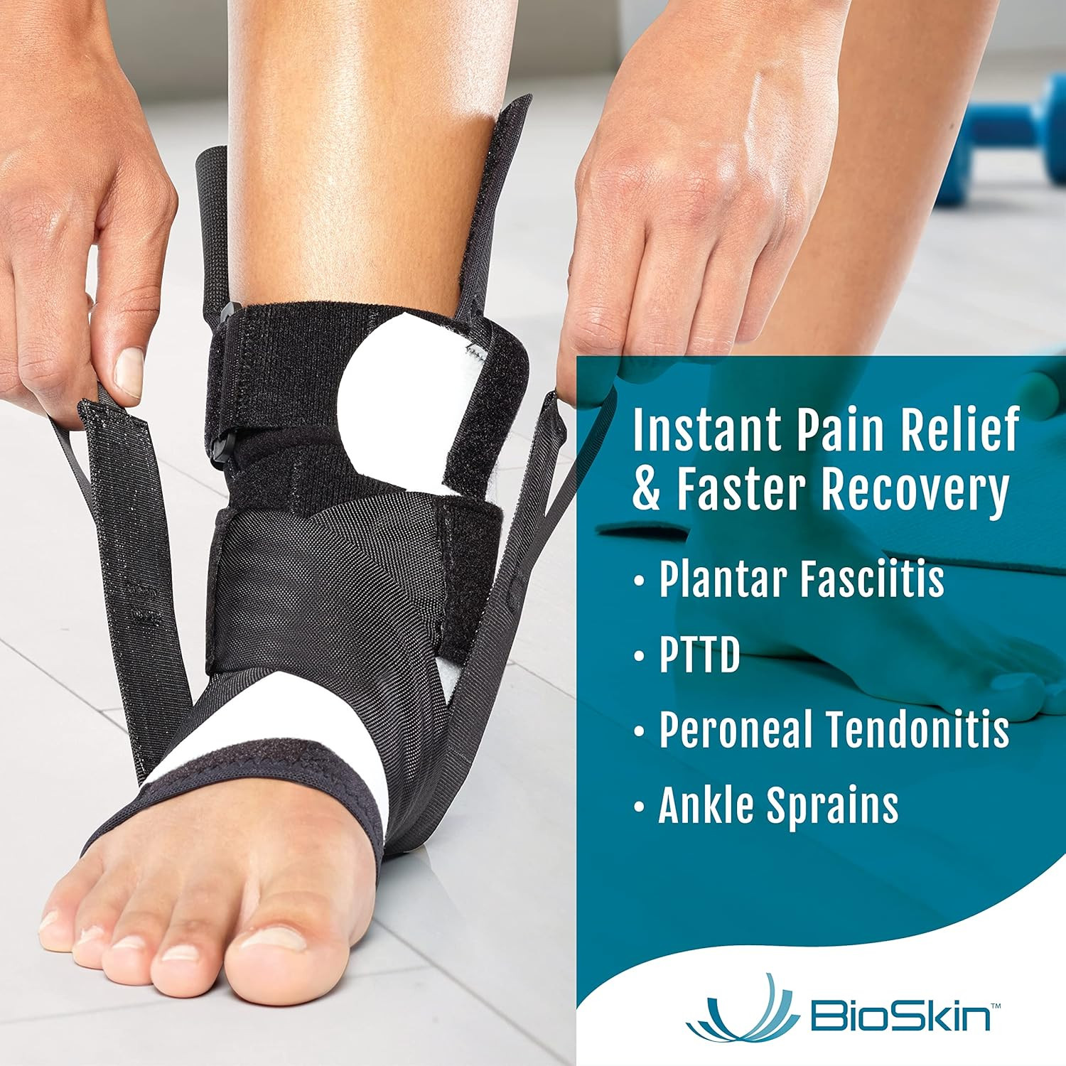 Trilok Ankle Brace for Women & Men – Ankle Brace for Sprained Ankle, Plantar Fas