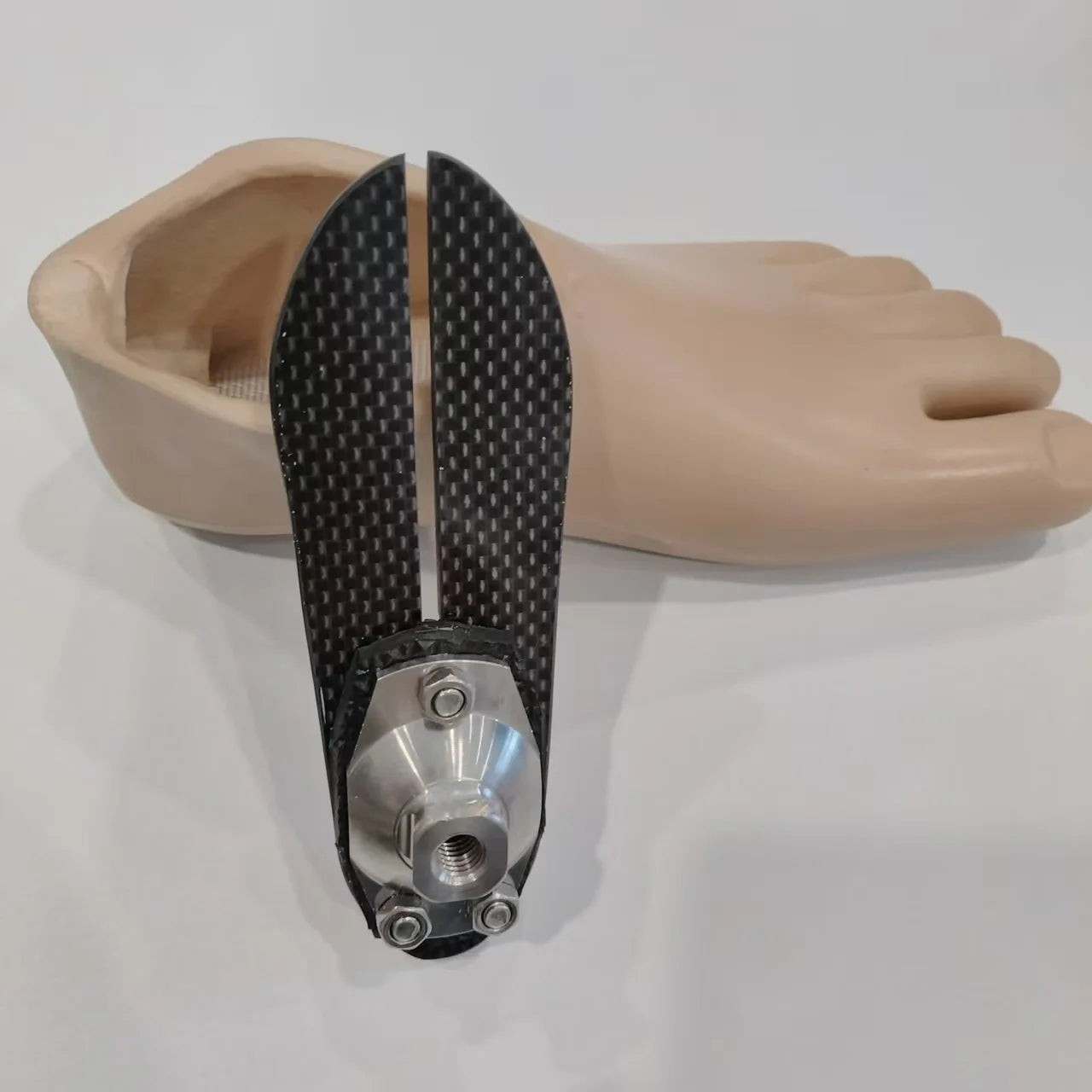 Lower ankle carbon fiber foot of prosthetic parts artificial limbsfor children