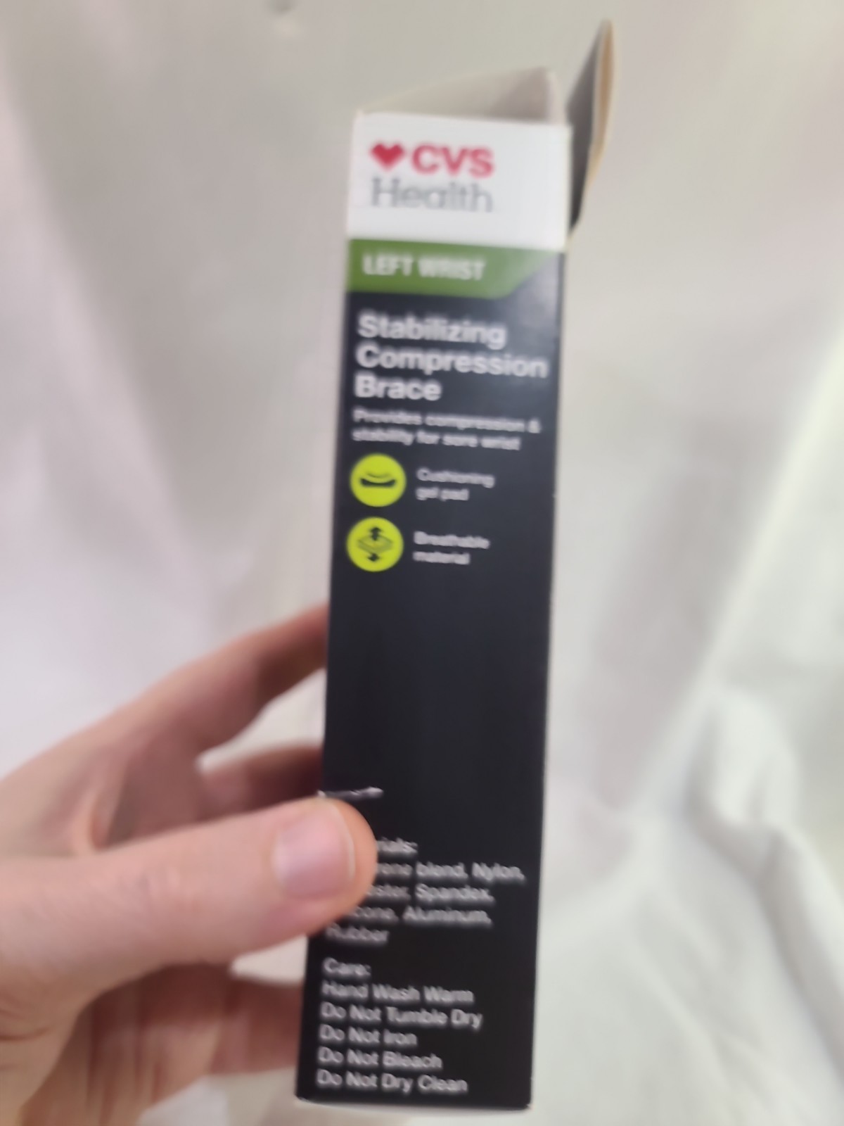 CVS Health Left Wrist Stabilizing Compression Brace LG/XL
