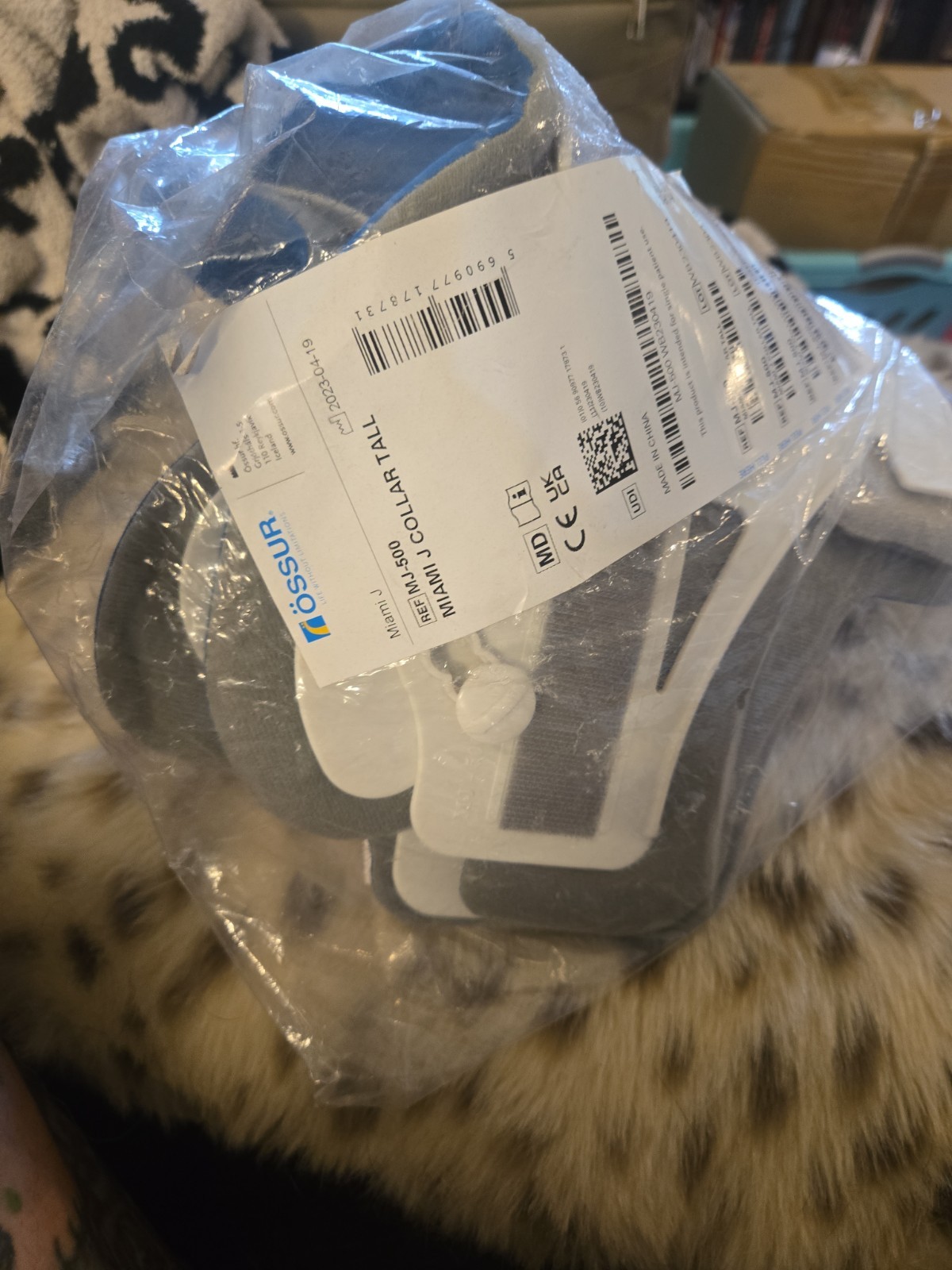 Ossur Miami J Cervical Collar Immobilizer MJ-500 Tall – Long Tall Neck NIB