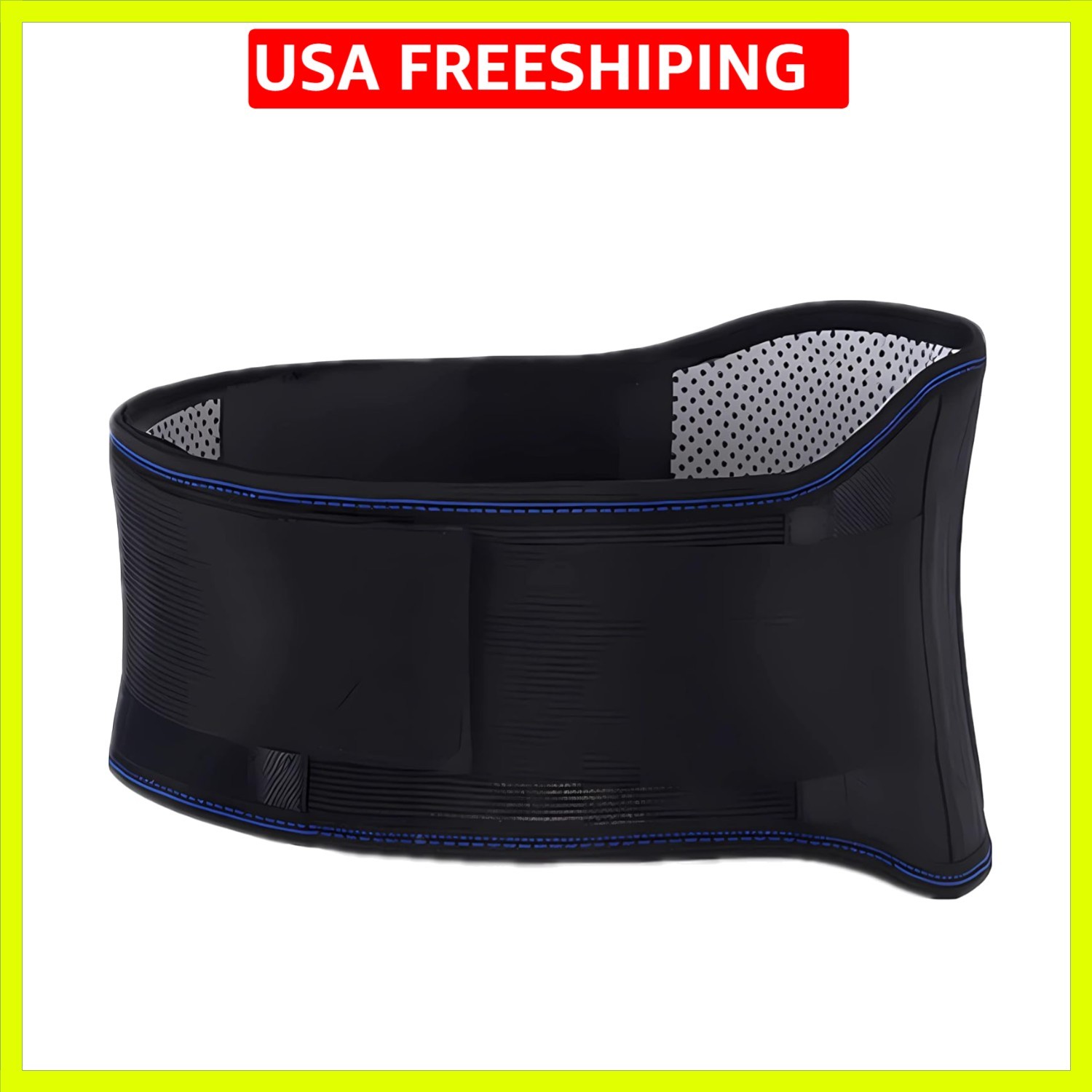Thermal Magnetic Therapy Lumbar Support Belt Lower Back Brace for Men and Wom…