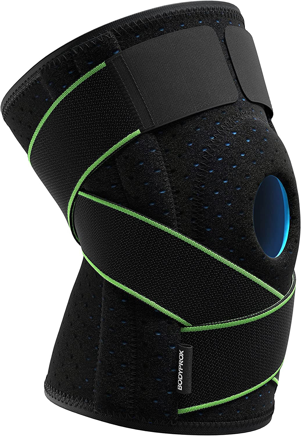 Knee Brace with Side Stabilizers & Patella Gel Pads for Knee Support