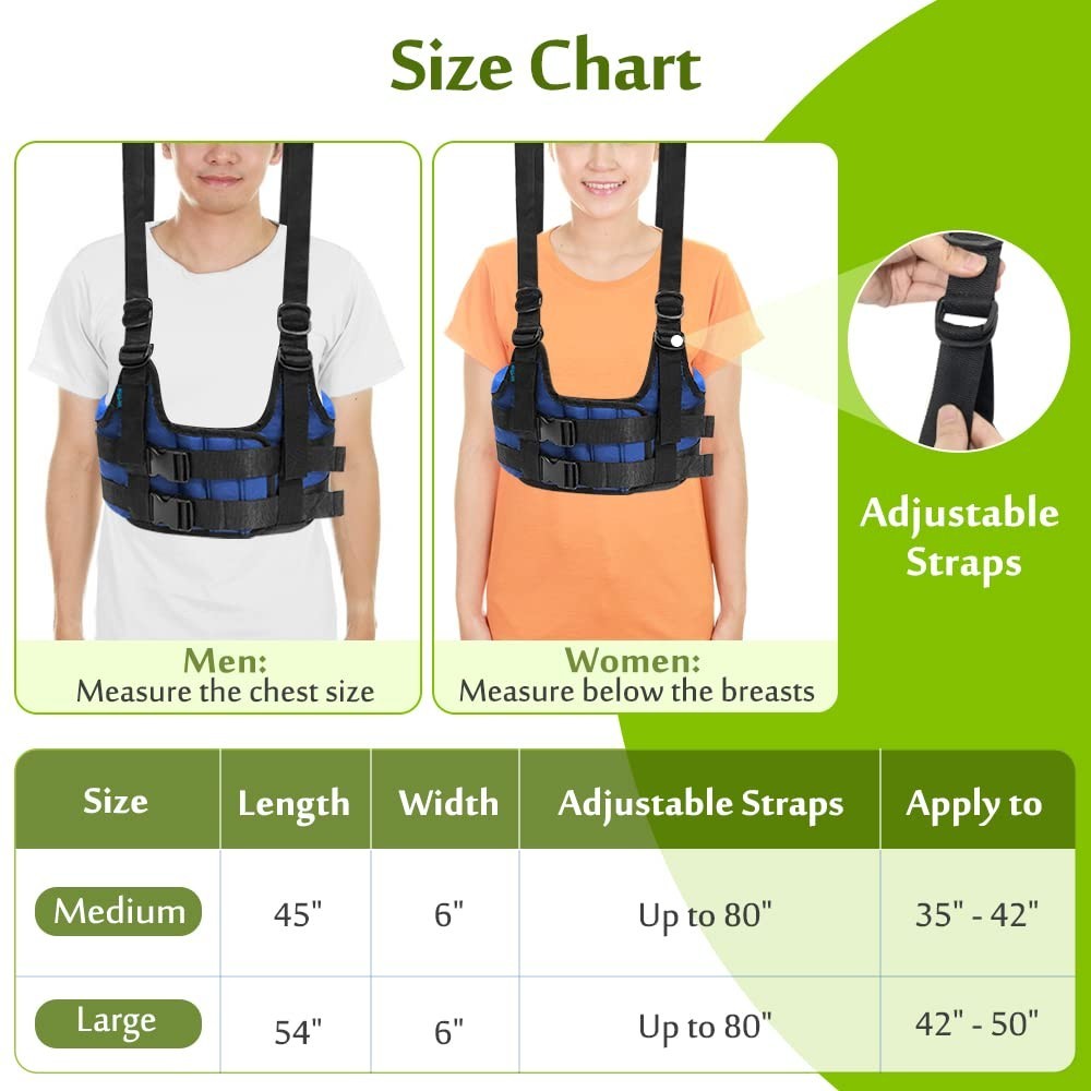 Back Stretcher Harness for Spinal Decompression Lumbar Traction Belt & Inversion