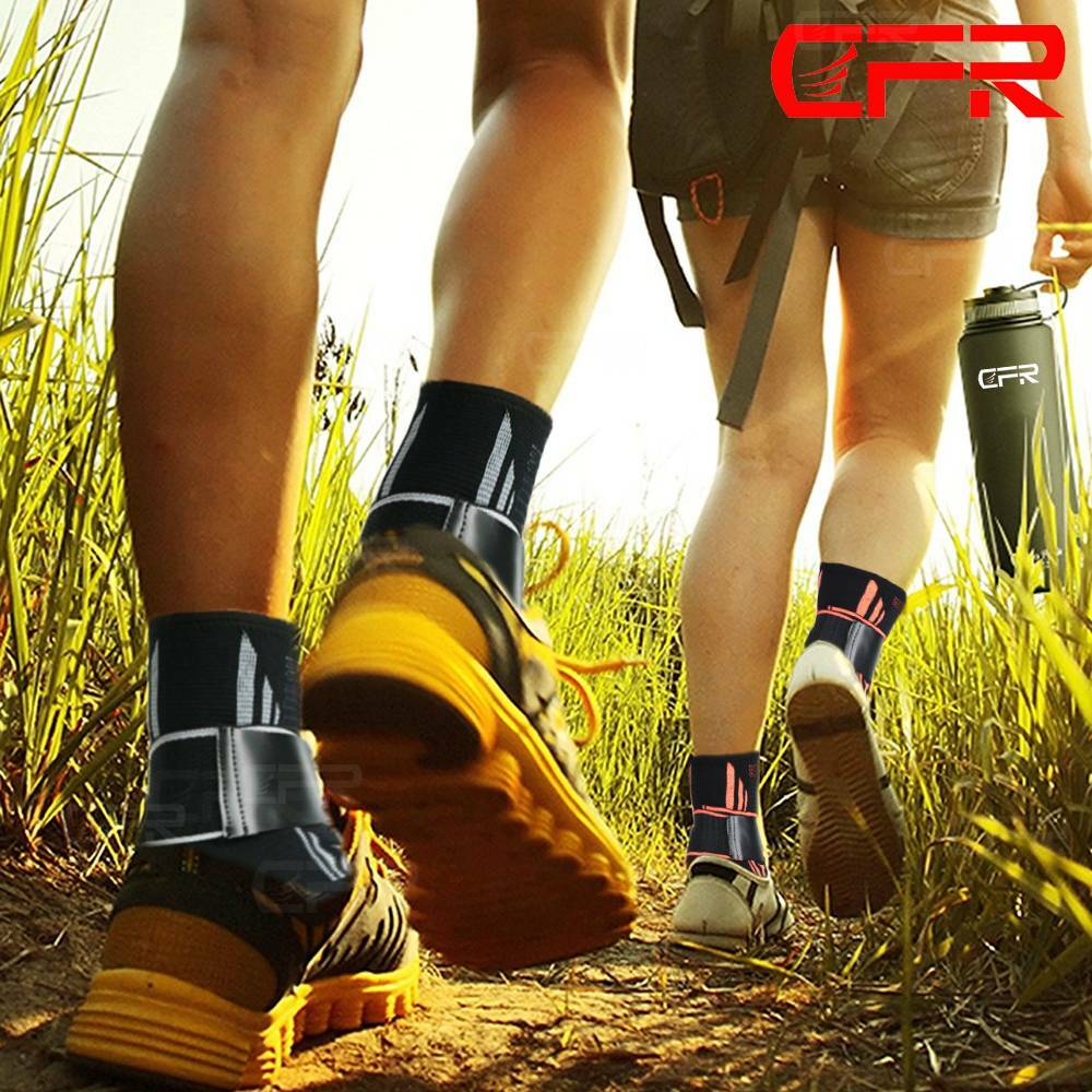 Sports Ankle Brace Compression Support Sleeve Achilles Tendon Ligament Sprain DS