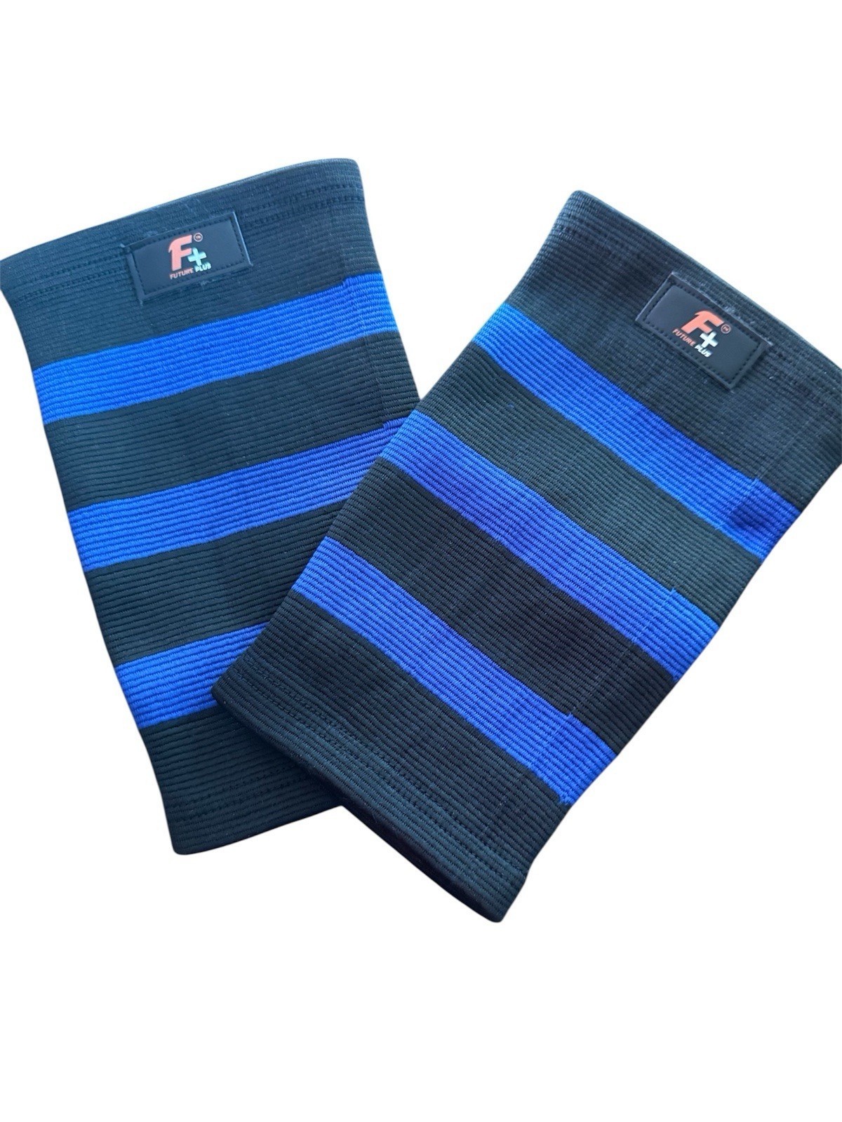 Future Plus Compression Sleeve Knee Support XL-XXL Blue and Black