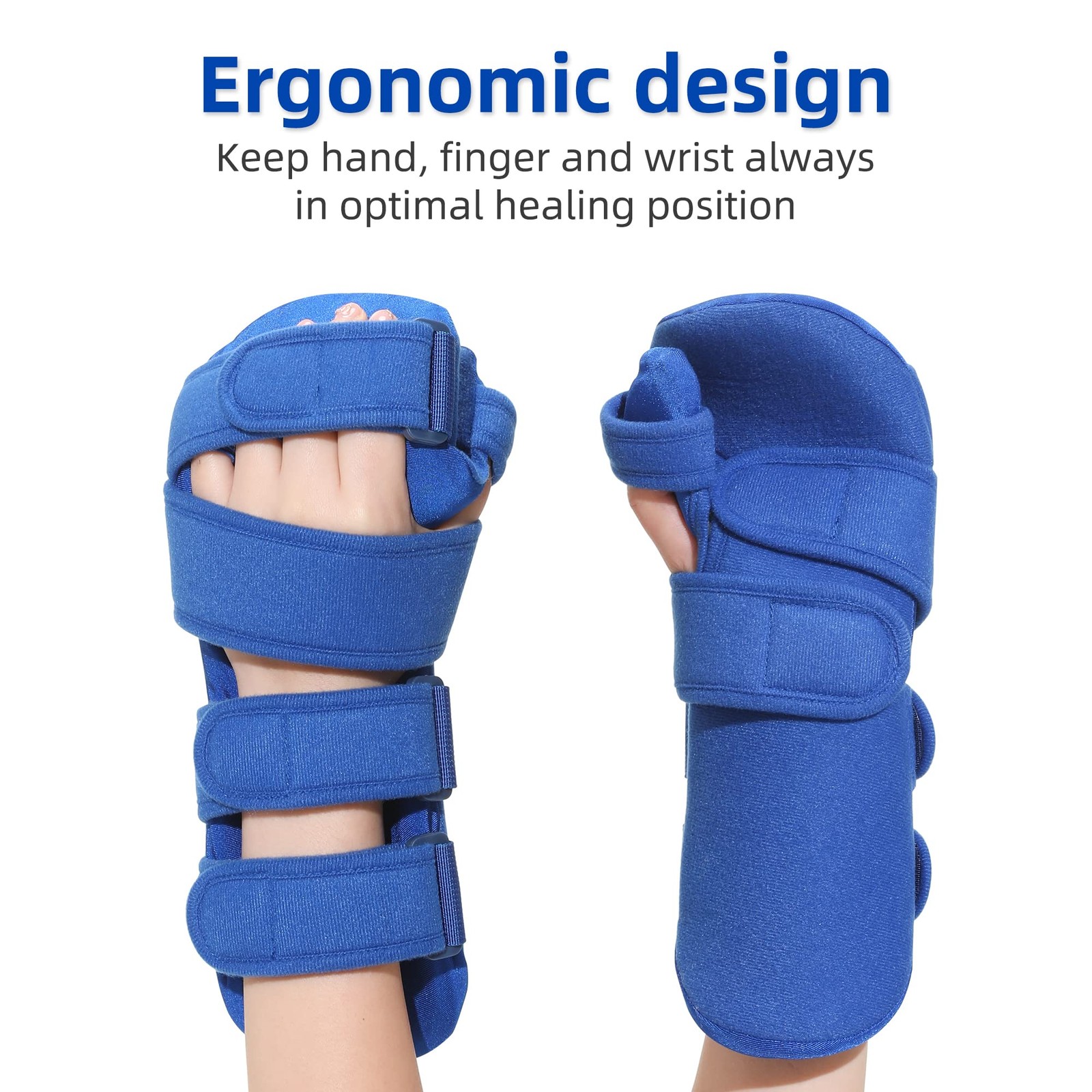 Resting Hand Splint, Stroke Hand Therapy Equipment for Stroke Recovery Patien…