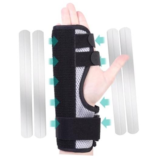 Trigger Finger Splint,Hand Brace with Finger Support,Right or Left black