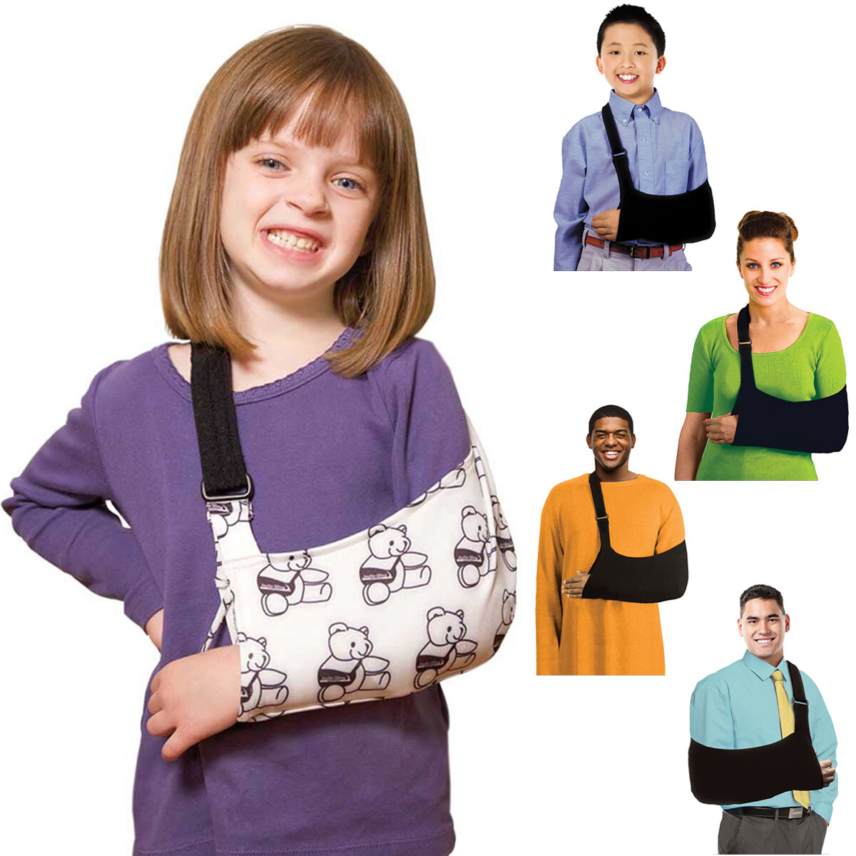 Joslin Ultimate Arm Sling – Evenly supports to eliminate painful pressure points