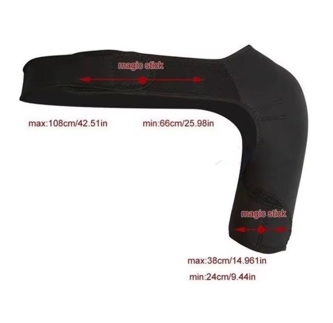 Shoulder Brace Support Compression Sleeve Torn Rotator Cuff Relief Joint AC Pain