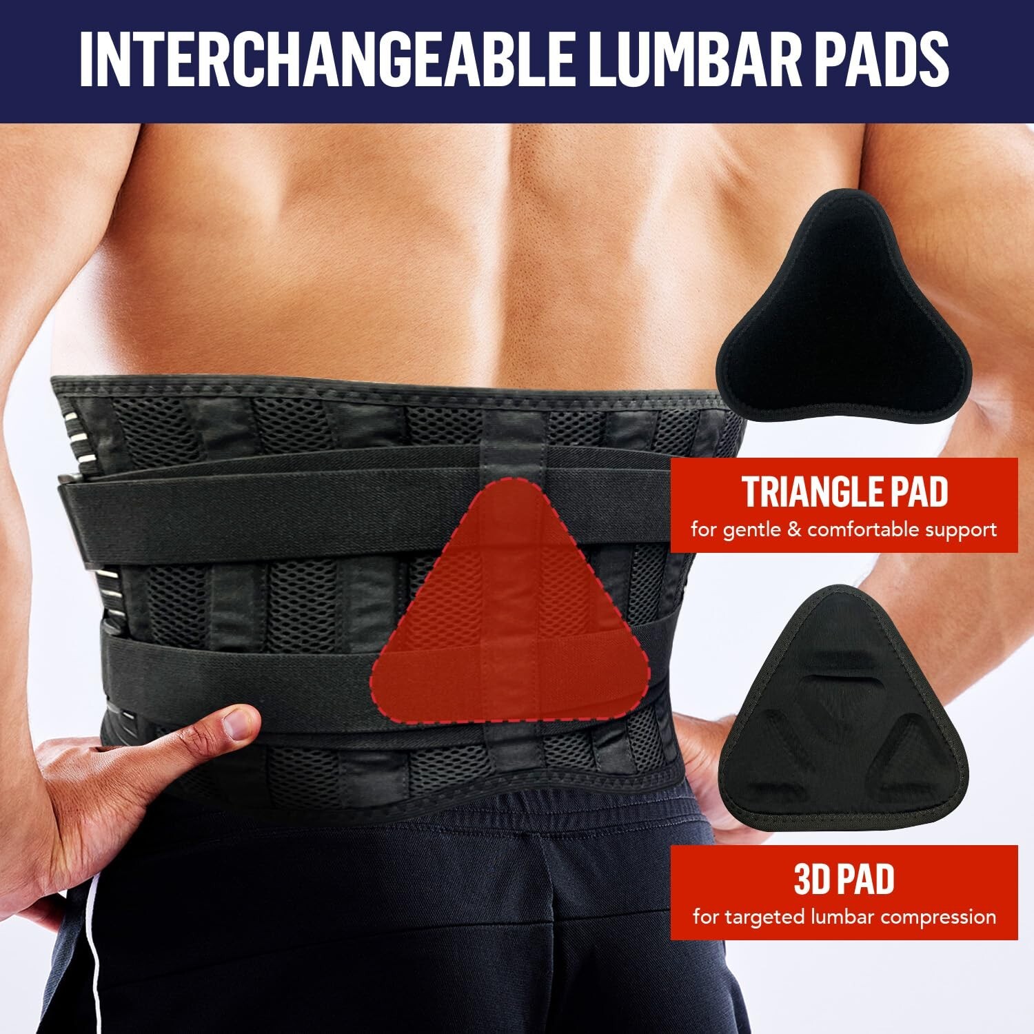Medical Grade Lower Back Brace Orthopedic Back Protector to Help Aid Back