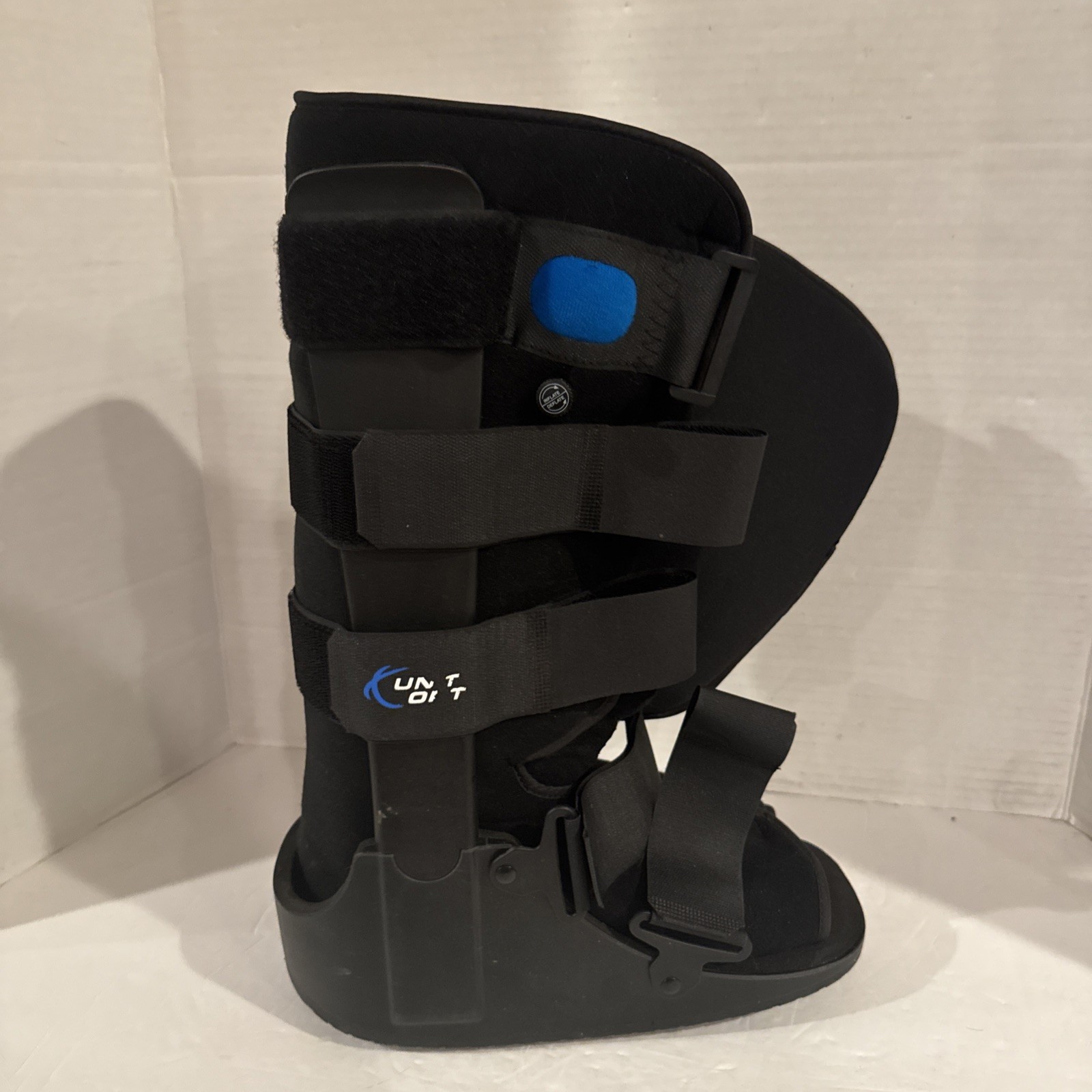 United Ortho Air Cam Walker Fracture Boot, Large , Black