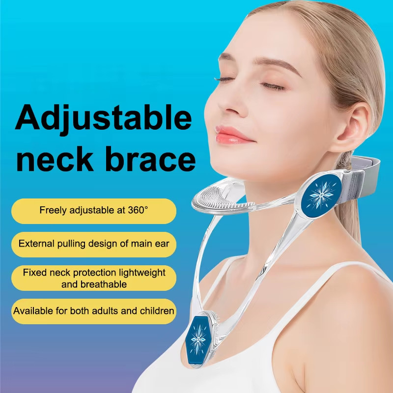 Adjustable Neck Brace Cervical Traction Device Posture Corrector Spine Support