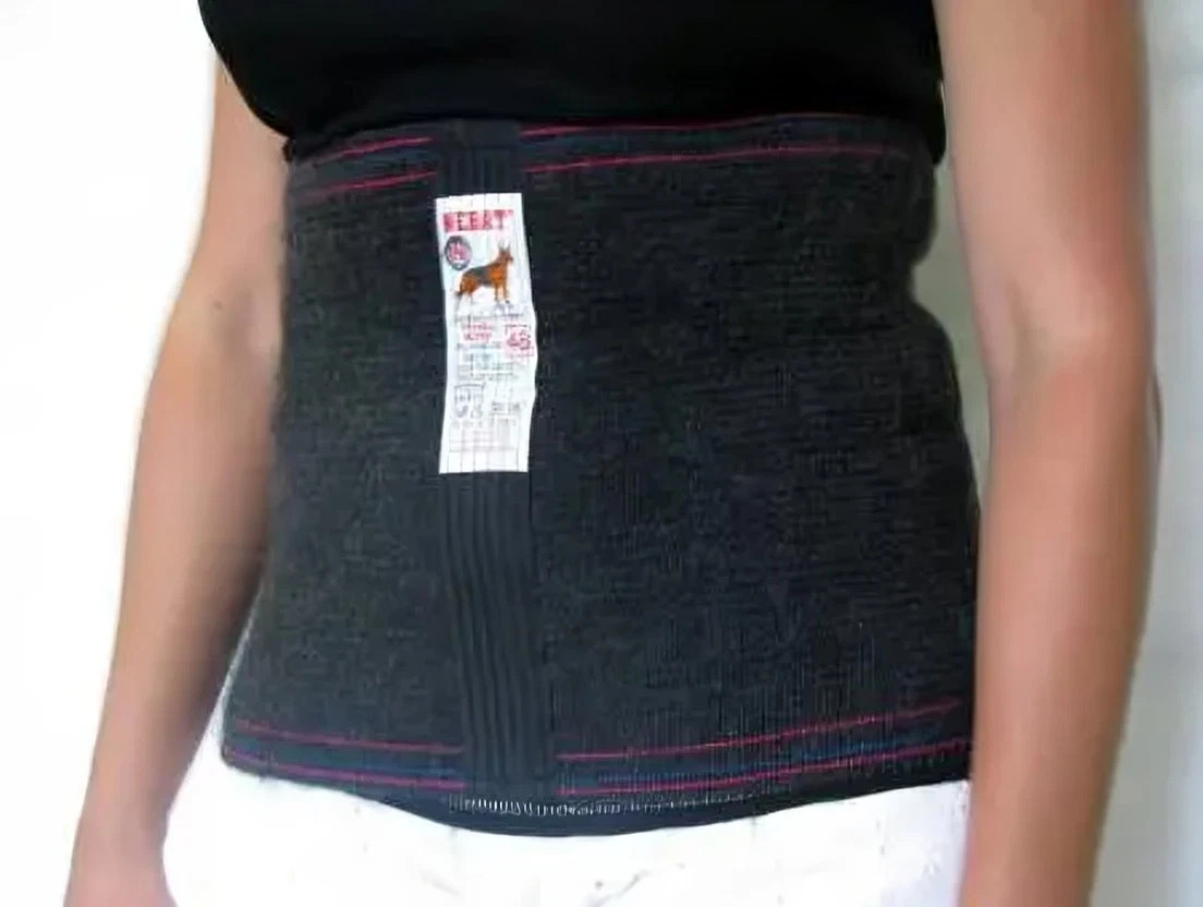 Dog Hair Wool Back Belt Warm Stretchy Support for Pain & Arthritis Relief Aid+