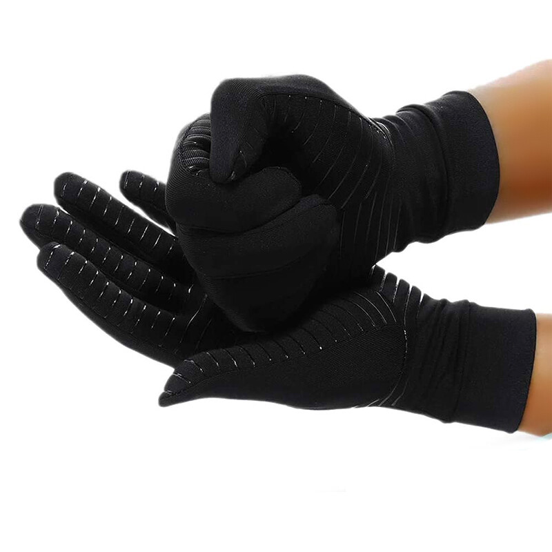 Copper Compression Gloves for Carpal Tunnel Arthritis Pain Therapeutic Brace NCW