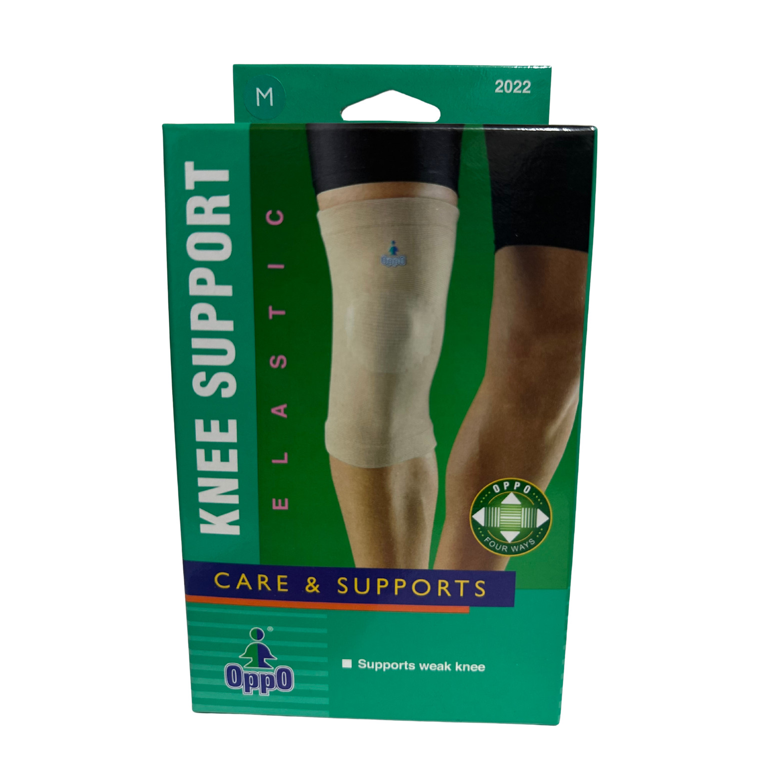 Brand New Oppo Elastic Knee Support – Size M (Model 2022) – Pack of 2