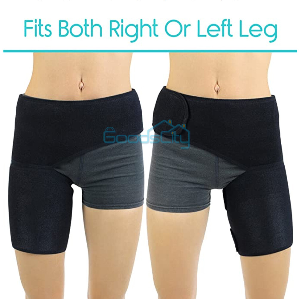 Hip Brace Compression Groin Support Wrap for Sciatica Pain Relief Thigh Recovery