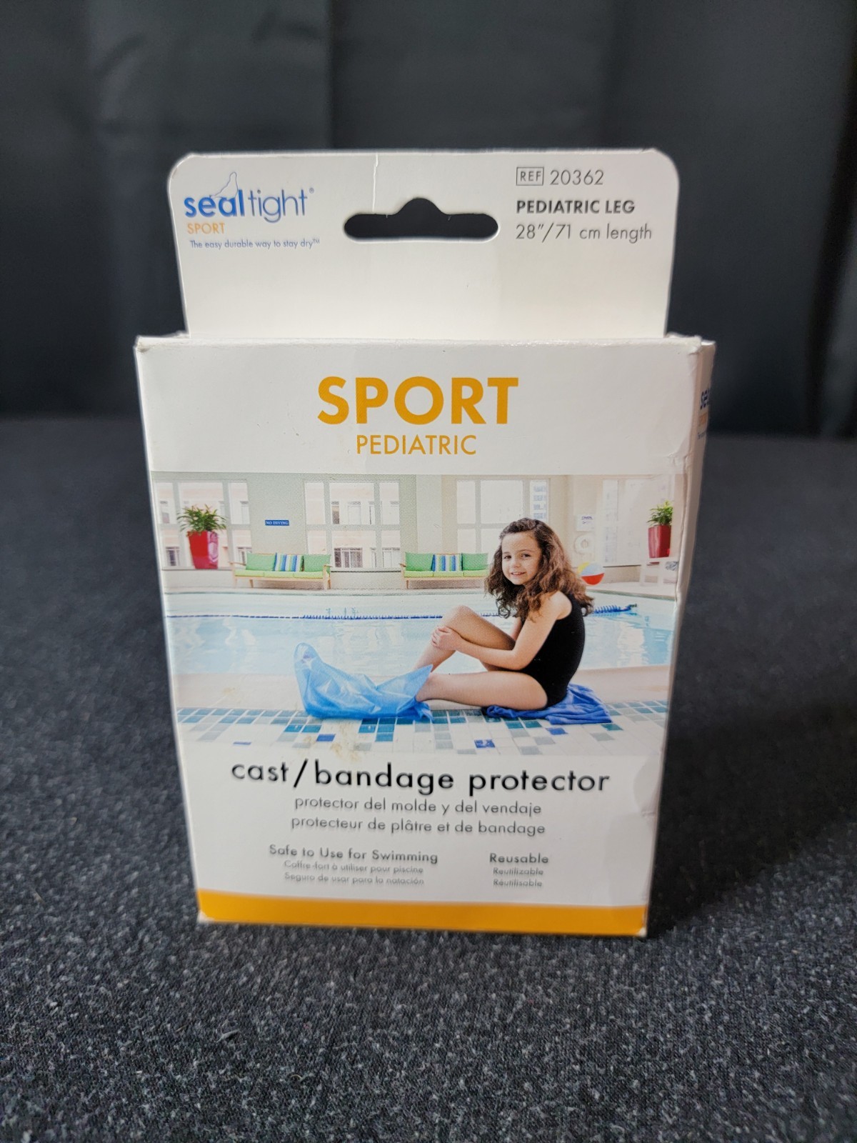 Seal-Tight Sport Pediatric Leg Cast Cover Waterproof Protector Swimming 20362