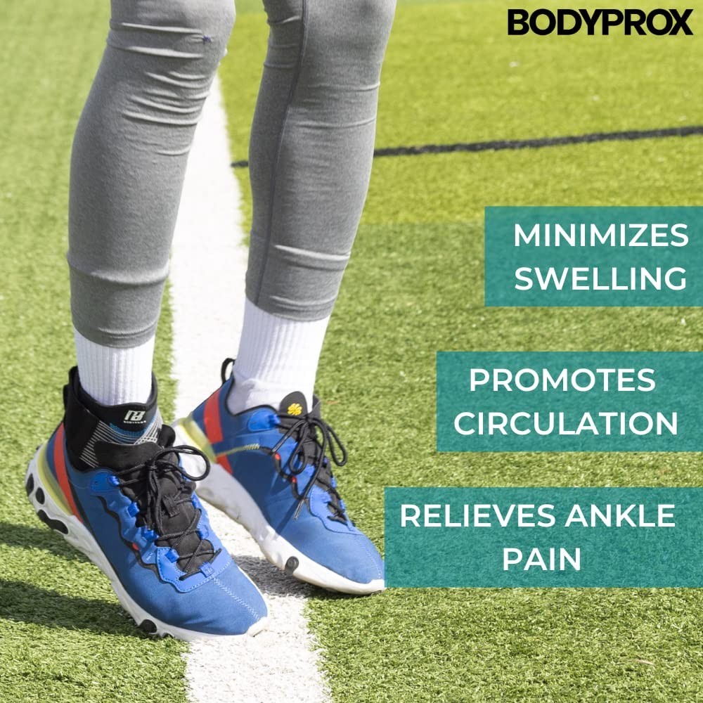 Bodyprox Ankle Brace for Women and Man, Ankle Compression Sleeve, Ankle Support