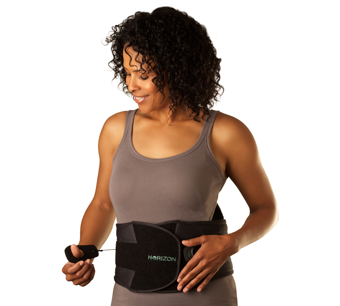 Aspen Medical Horizon Lumbar 631 Support Back Brace Black Adjustable L0631 New