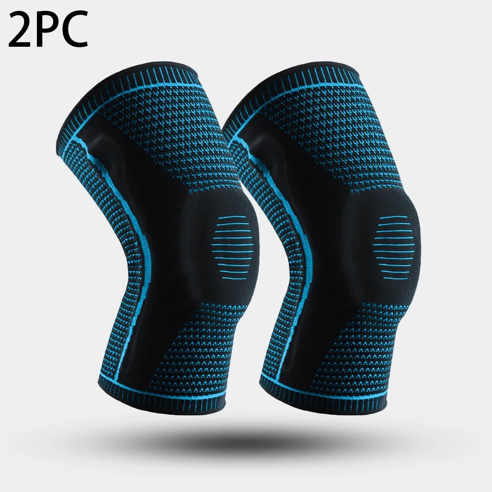 Knee Sleeve Compression Brace Support For Sport Joint Pain Arthritis Relief NEW