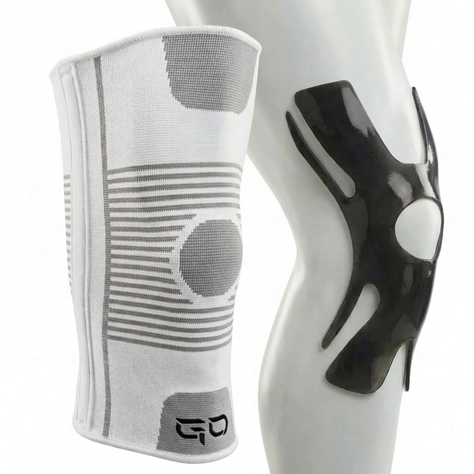 Knee Compression Sleeves for Joint Pain Relief – Support Braces for ACL, MCL, Sw