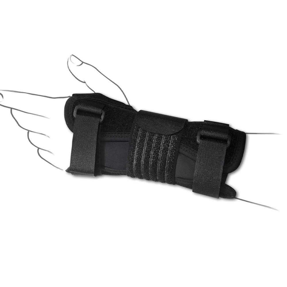 Tenortho Drypol Short Left Breathable Fabric Fence Wristband Black