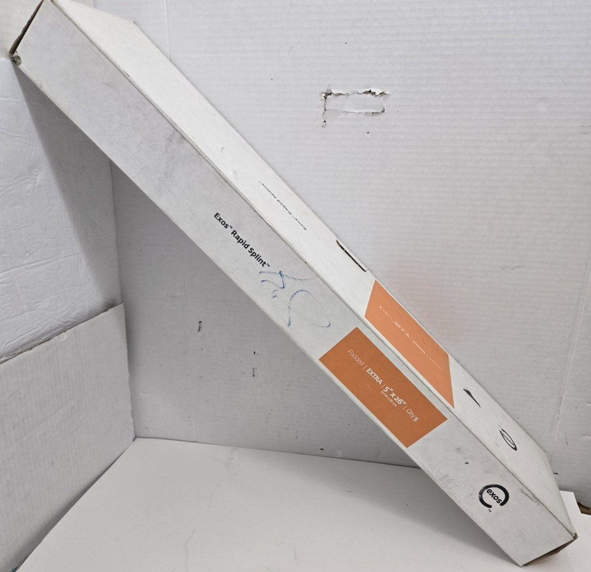 DJO Exos Rapid Splint EXTRA with Padding 5″ x 26″ x5 Lot READ