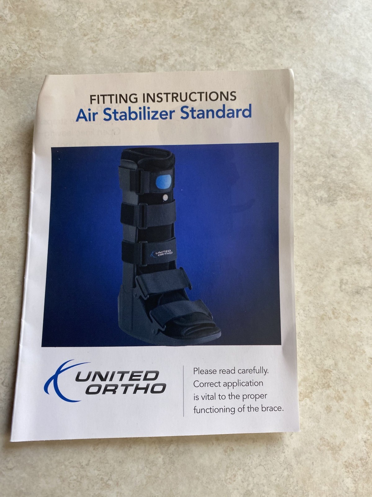 United Ortho Air Cam Walker Fracture Boot (by United Surgical), Medium