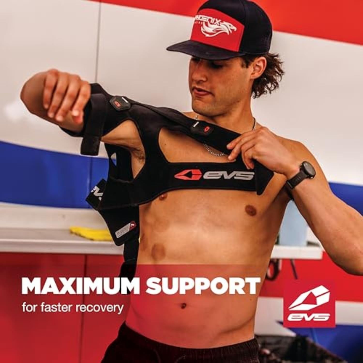 EVS SPORTS SB03 Shoulder Brace For Men | Superior Compression & Adjustable Breat