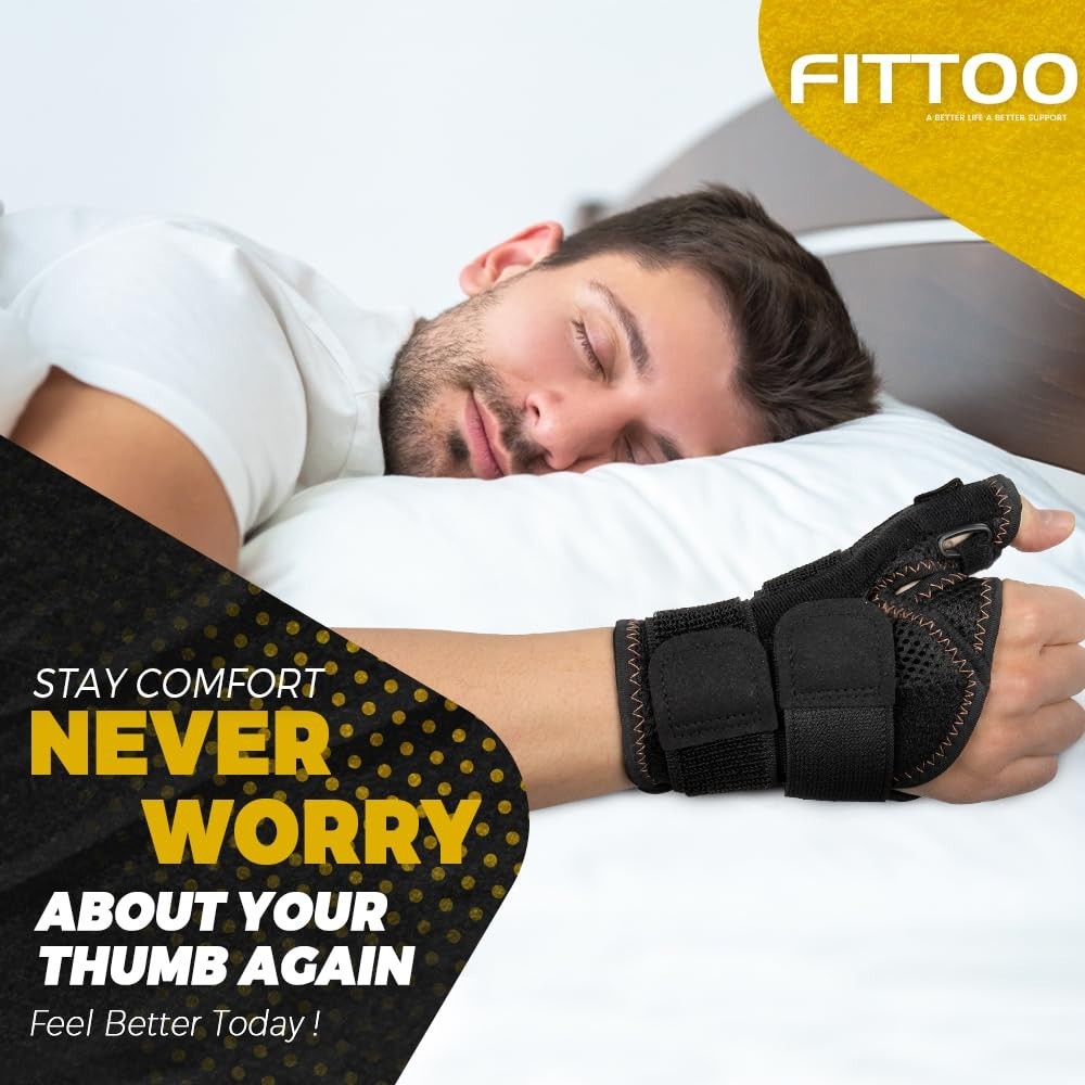Copper Infused Thumb & Wrist Brace for Men and Women – Comfortable CMC Thumb …