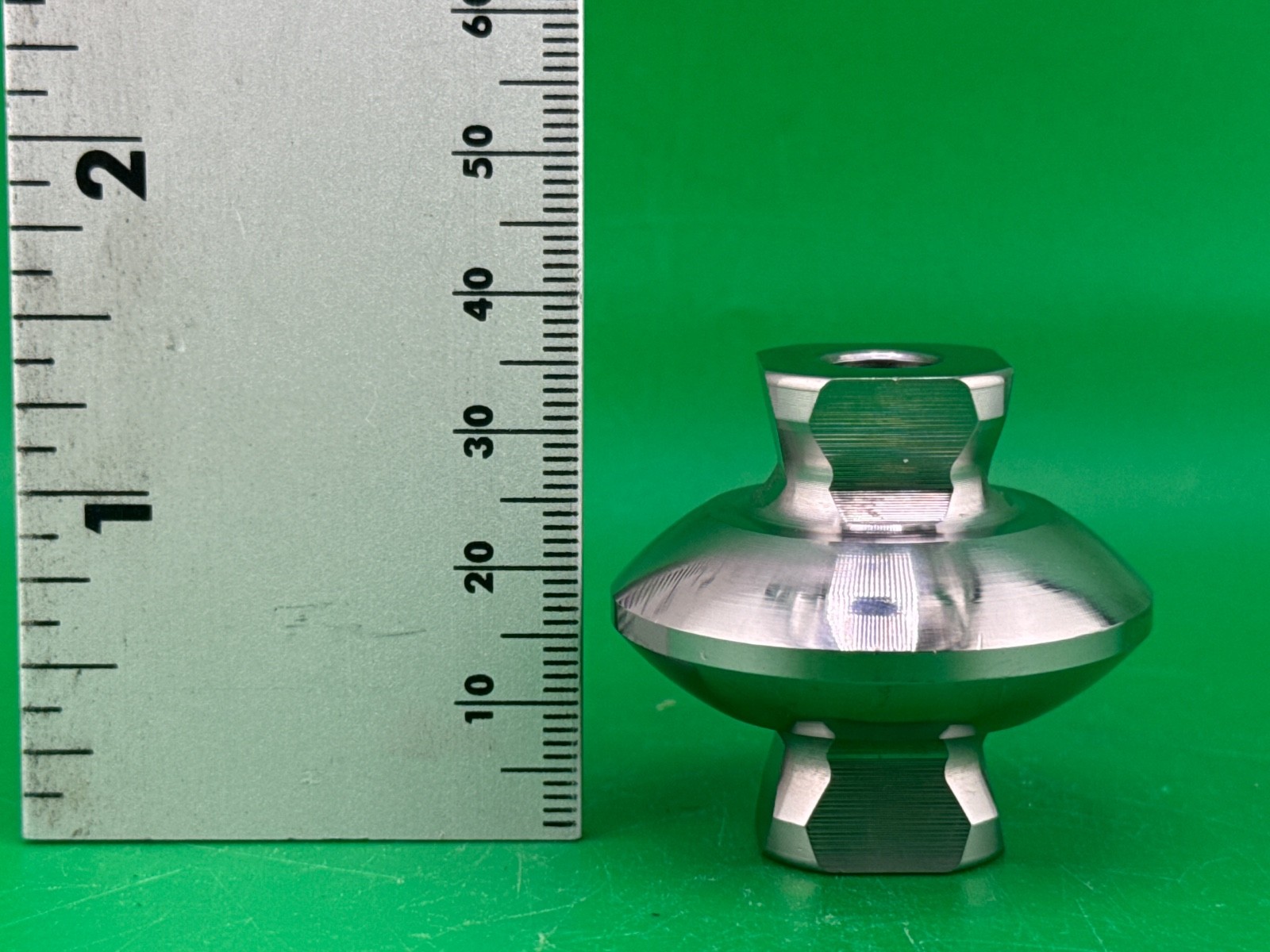 Double Male Pyramid Prosthetic Component Adapter Part