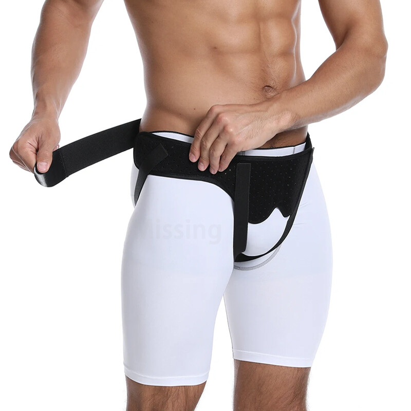 Men’s Medical Inguinal Groin Hernia Support Belt Truss Brace Wrap Pain Relief