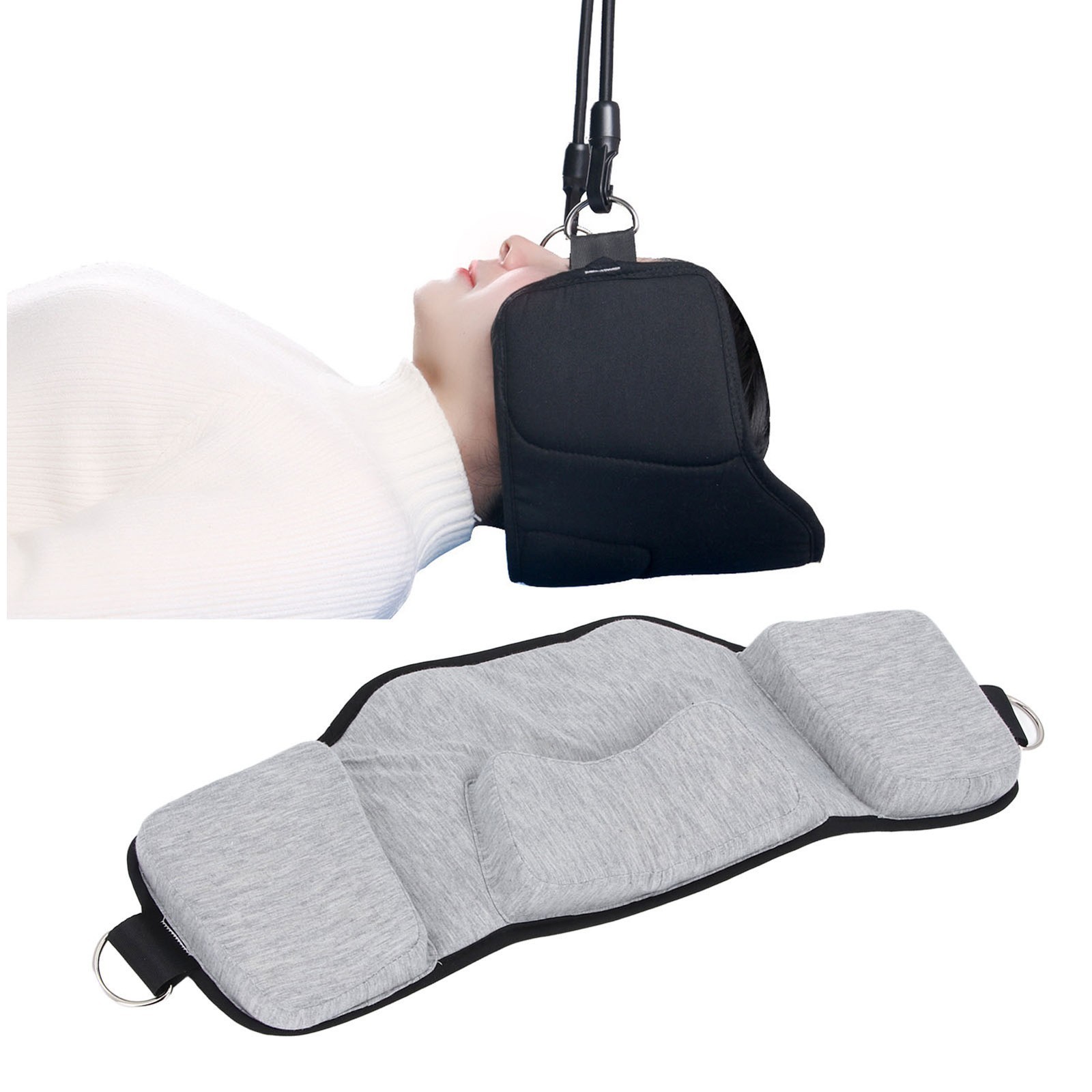 Neck Stretcher Cervical Traction Device Decompression Tension Relief Portable